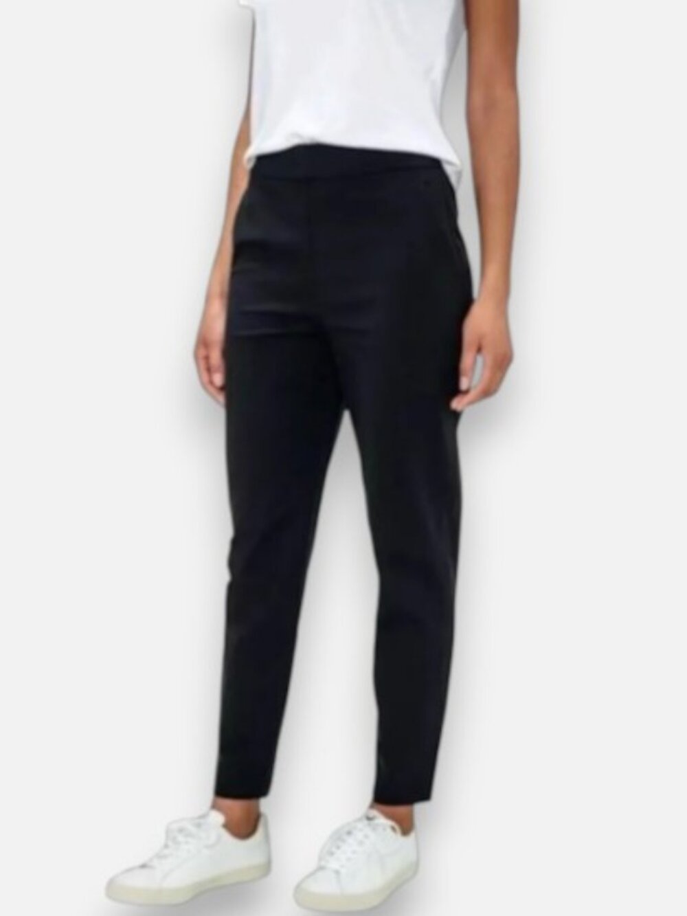 Ministry of Supply kinetic pull-on pants black women's size 8